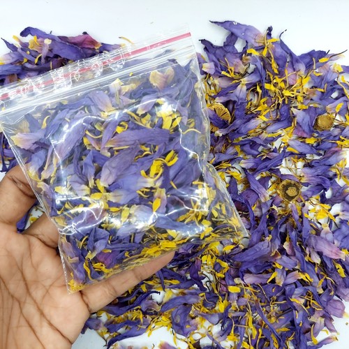50g of Dried Blue Lotus Nymphaea Caerulea Cut Flowers Hand Picked Herbal Tea - Picture 11 of 12