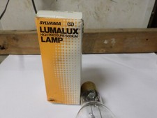 One Sylvania LU100 Lumalux 100-Watt High Pressure Sodium Lamp NOS