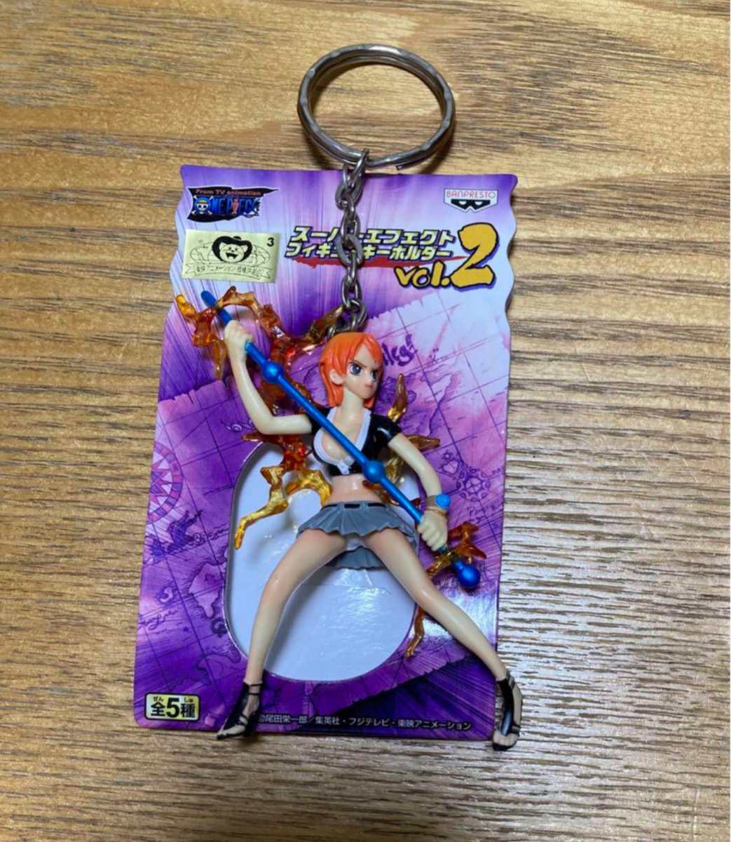 Nami Super Effect Figure Keychain! Banpresto 2010 One Piece