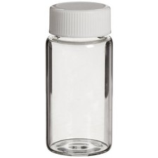 20x Lab Chemical Sample Glass Beads Crafts Storage Bottle Vial Tube Container