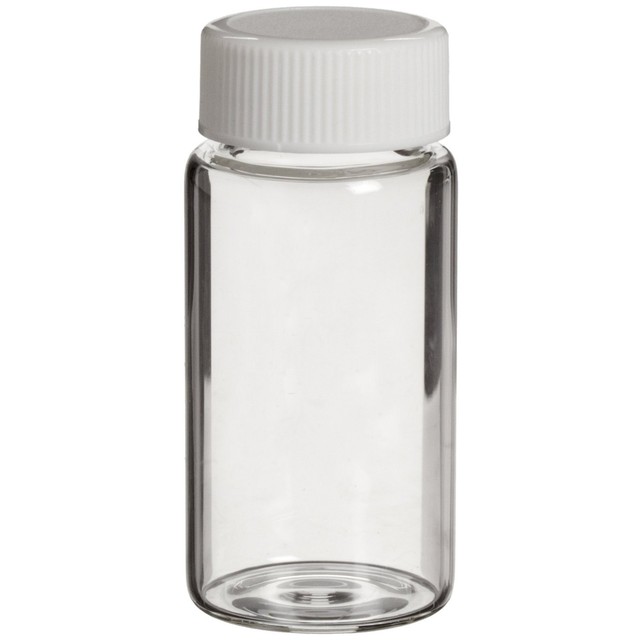 50x Lab Chemical Sample Glass Bottle Vial HDPE Air Tight Lid 20ml Brand New eBay