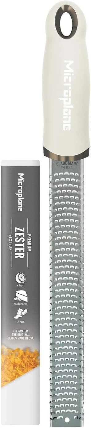 Zester Grater in Cashmere Beige Citrus Fruits Hard Cheese Ginger Chocolate &
Opens in a new window o