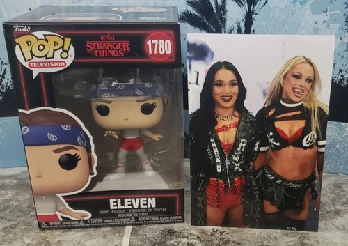 Funko Pop! Stranger Things Eleven 1780 4x6 WWE Liv Morgan Roxanne Perez Photo