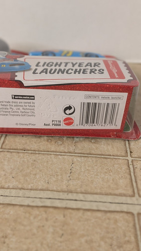 Disney Pixar The World Of Cars LIGHTYEAR LAUNCHERS - Rev ‘N’ Go No. 73 - Picture 5 of 6