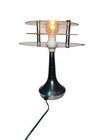 Retro Flying Saucer Style 3 Touch Lamp 1 Crack Does Not Effect The Lamp