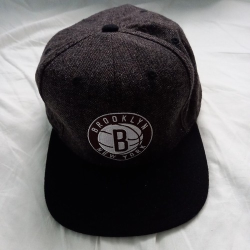 Mitchell & Ness Brooklyn Nets Baseball Cap Hi Crown Fitted 7 3/4 Mens Basketball - Picture 5 of 10