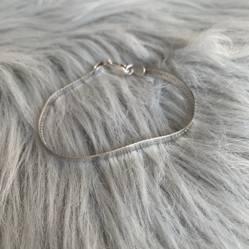 Elegantes italienisches 925 Sterling Silber Fischgrät Armband für Damen - Bild 2 von 6