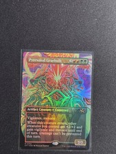 Aetherdrift Pyrewood Gearhulk (Borderless FOIL) #352 MTG NM