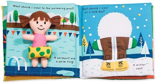 Melissa & Doug Soft Activity Book What Should I Wear? - Picture 4 of 5