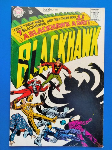BLACKHAWK #241 DC Comics 1968 - Picture 2 of 4