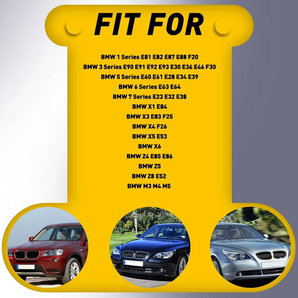 5 Speed Manual Gear Stick Shift Knob Shifter For BMW M5/M3/M6 E36 E46 E21 E30 - Imagem 2 de 4