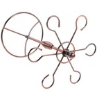  Weinglashalter-Ständer, freistehender Stielglas-Trockenständer mit antiker