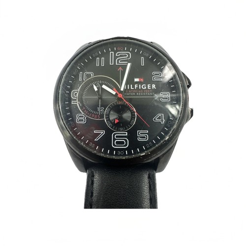 Orologio Tommy Hilfiger usato uomo display analogico quarzo giapponese nero - Foto 2 di 12
