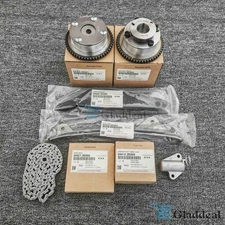 NEW Timing Chain Kit Exhaust Intake CVVT Gear Fit Kia Soul Hyundai Elantra 1.8L