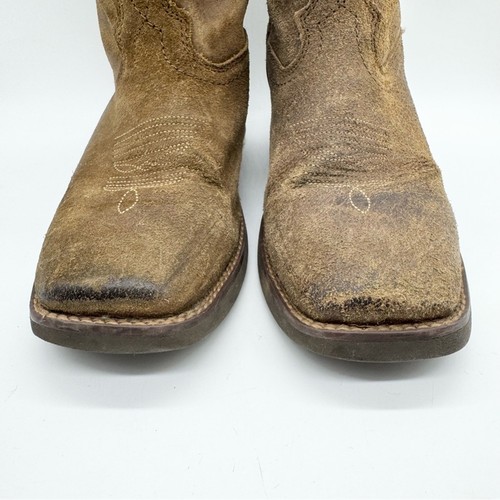 Shyanne Rank 45 Xero Gravity Aquinnah Westernstiefel breite eckige Zehenpartie Größe 9 - Bild 6 von 12