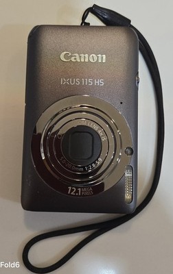 Canon IXUS 115 HS 12.1MP Compact Cam Easy Carry for Stunning Great Shots
