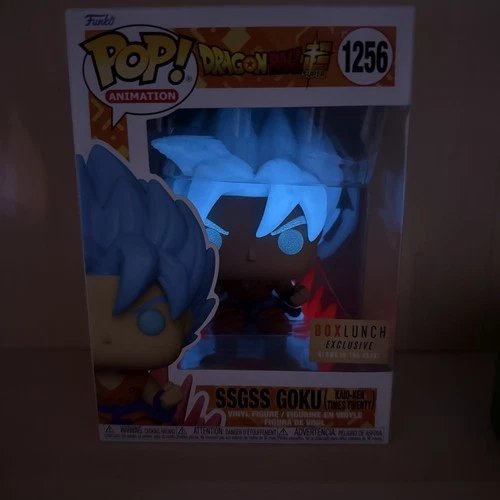 Funko Pop! Vinyl: Dragon Ball - SSGSS Goku (Kaio-Ken Times Twenty) Boxlunch 1256