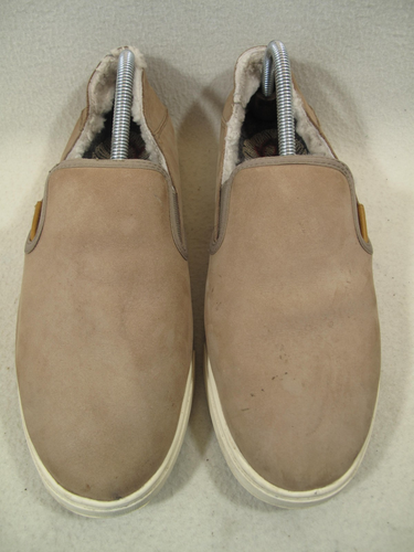 OluKai Pehuea Heu Genuine Shearling Drop-Heel Slip-On Sneaker Women Sz~US 9~Wool - Picture 2 of 20