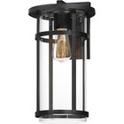 Maxim Lighting 40625CLBK Clyde Vivex 1 Light 17 inch Black Outdoor Wall Mount