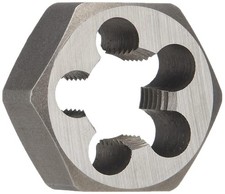Drill America - DWTSH5/8-24 5/8"-24 Carbon Steel Hex Die, DWT Series