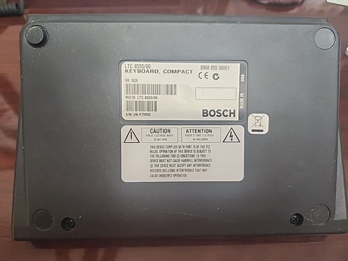 Clavier/bâton compact BOSCH Allegiant LTC 8555/00 non testé. - Photo 10/14