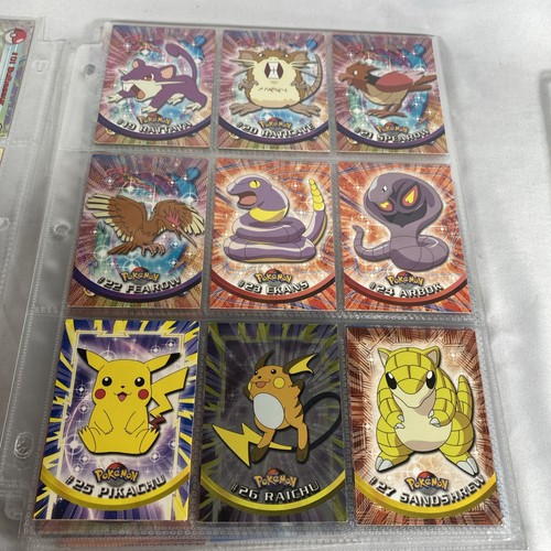 1999 Topps Pokemon TV Animation Series 1 Near Complete Set 90 Card Lot + Holos - Picture 3 of 20