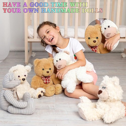 MUCUNNIA 120 Stück 18 mm Sicherheitsaugen für Amigurumi Glitzer Kunststoff - Bild 6 von 6