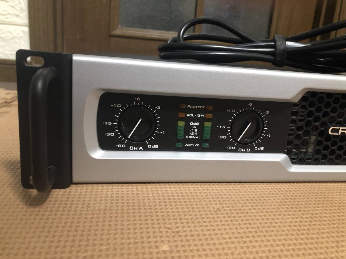 Crest Audio CD1500 Power Amplifier Class-D 400W x2 8Ω Tested