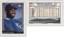 1992 Topps Gold Brian McRae #659