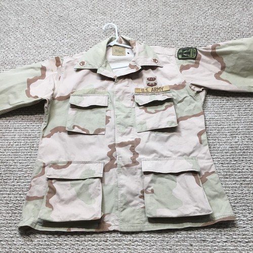 US Army Jacke Herren Medium Regular Desert Camo DCU BDU Field Coat 3-Color USGI - Bild 7 von 12