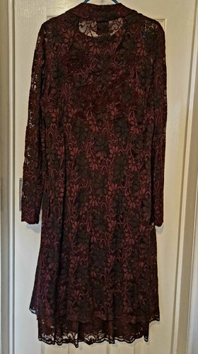 Vintage Bazar CHRISTIAN LACROIX Sleeveless Floral Dress w Lace Top 42F12UK 2Pc - Picture 3 of 20