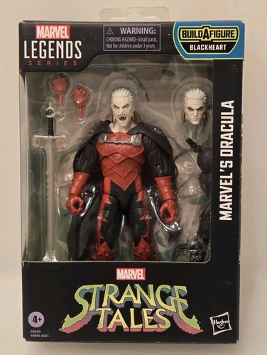 New in Box Hasbro Marvel Legends Strange Tales Dracula Figure 6” Scale Box Dmg