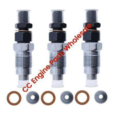#ad 3X Fuel Injector 19077 53900 For Kubota 2500D L2600 L2900 L3010 L3200 L3700 $62.98