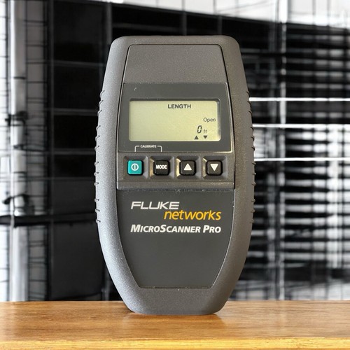 Fluke networks Microscanner Pro Tester INCLUDING WIREMAP in original Box - Photo 6/14
