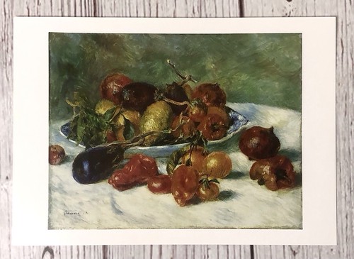 Postal artística Fruits from the Midi Pierre Auguste Renoir - Imagen 1 de 4