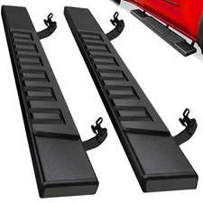 For 2004-2014 Ford F150 REG Cab 6" Running Board Side Step Nerf Bar Black H