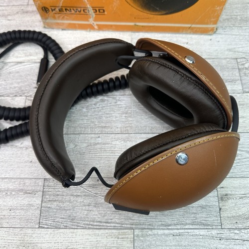 Auriculares estéreo Kenwood KH-51 de colección 8 ohmios, probados, hechos en Japón con caja - Imagen 13 de 20