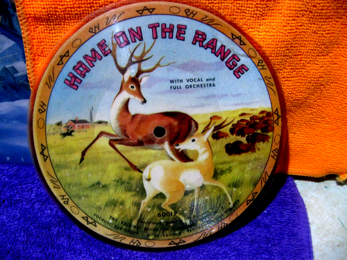 The Record Guild of America 3 Vintage PICTURE DISC Children Records ERIE CANAL - Picture 4 of 5