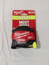 Milwaukee Tool 25Ft Tape Measure With Engineer's Scale 48-22-1425E