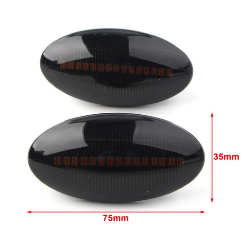 Sequential LED Dynamic Side Marker Turn Signal Blinker Amber Light Fit Suzuki - Picture 2 of 11