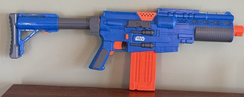 Pistola Nerf Star Wars Rogue One Captain Cassian Andor Deluxe Nerf 2015 - Imagen 1 de 5