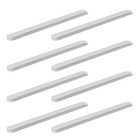  8 Pcs Drawer Slide Strip Cabinet Pullout Slides Tracks Bottom Mount