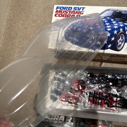 Vintage Tamiya TA02 Ford SVT Mustang Cobra R Kit 58169 RARE NEW NIB - Picture 8 of 11