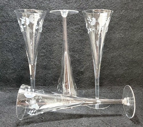 Princess House Heritage 4 Fluted 10" Champagnes - Picture 7 of 9