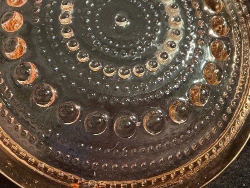 Vintage Pink Depression Glass Hobnail Ashtray 5.5" - Picture 3 of 5