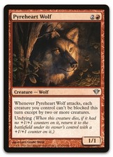 Pyreheart Wolf #101 (LP) Dark Ascension DKA Magic MTG