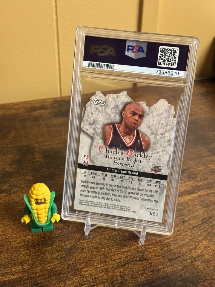1997-98 Topps Rock Stars Refractor #RS4 Charles Barkley - Image 2 of 2