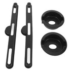  2 Sets Bed Folding Table Accessories Desk Card Slots Cup Holder Camping