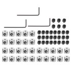 3 Sätze Spezialschraubenschlüssel Splitter Schnittstelle Düsenabzeichen