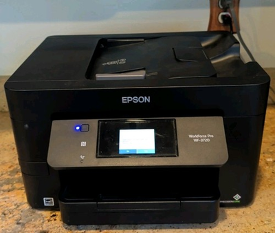 #ad #ad Epson WorkForce Pro WF 3720 Wireless All in One Color Inkjet Printer UNTESTED $54.95